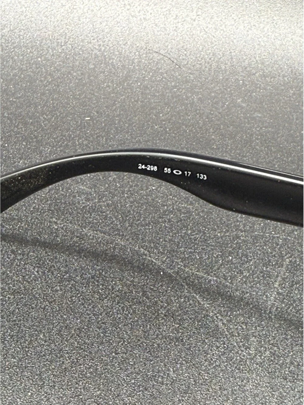 Oakley Frogskin Matte Black/+Red Iridium Lenses 24-298